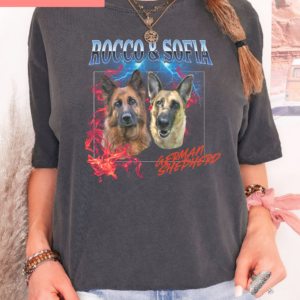 Personalized Pet T-shirt with Custom Photo & Text